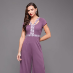 Women's Halter Neck SleevelessLength Jumpsuit